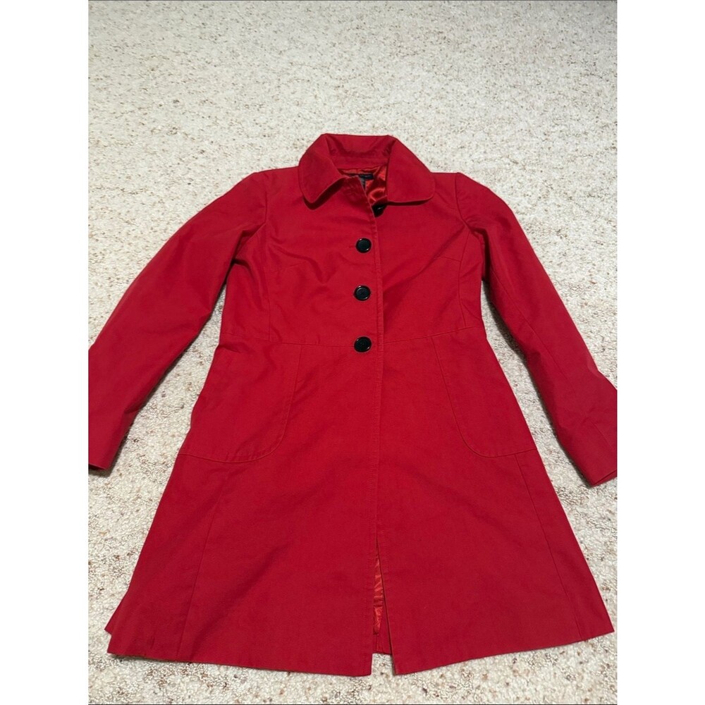 Banana Republic Red Women's Trench Coat